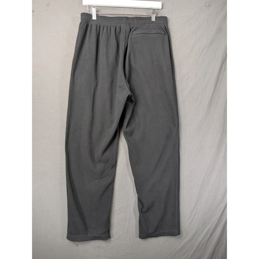 The North Face Mens TKA 100 Fleece Pants Gray Elastic Waist Large TCO2/TMO2